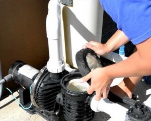 Swimming Pool Maintenance Service Cleaning Pump