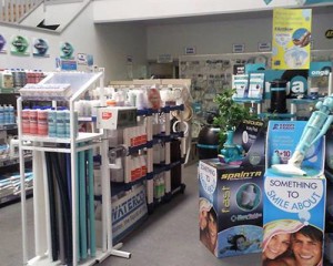 Wollongong Pool Care Shop Interior